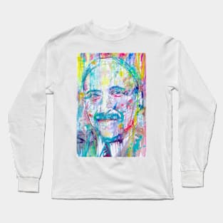 STEFAN ZWEIG watercolor portrait .1 Long Sleeve T-Shirt